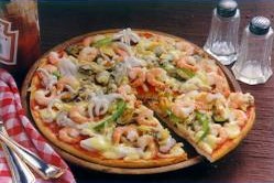 Thai Seafood Pizza